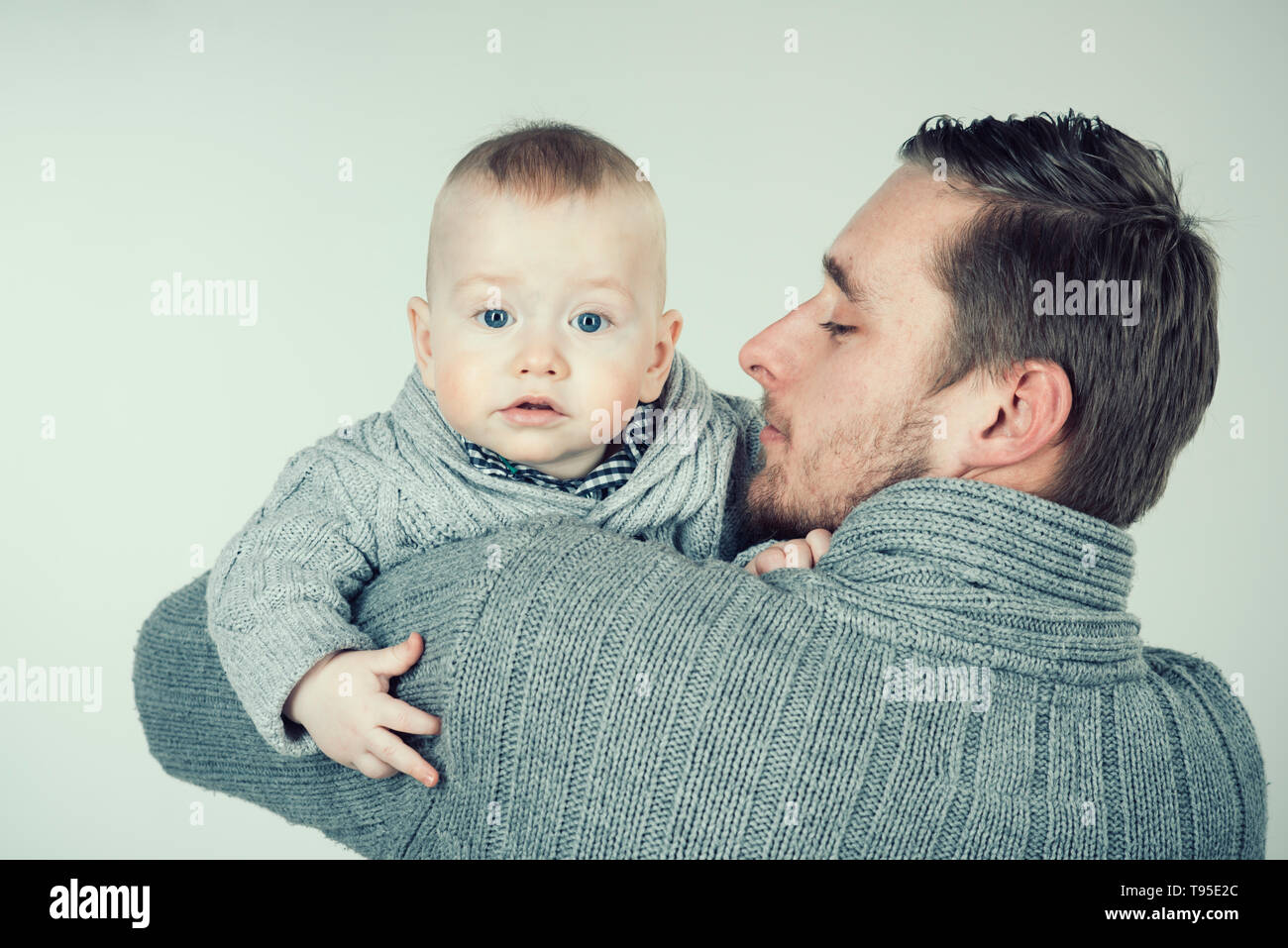 I Love You Dad Fathers Or Family Day Handsome Man With Little Child Father And Son Father And Child Family Relations Happy International Stock Photo Alamy