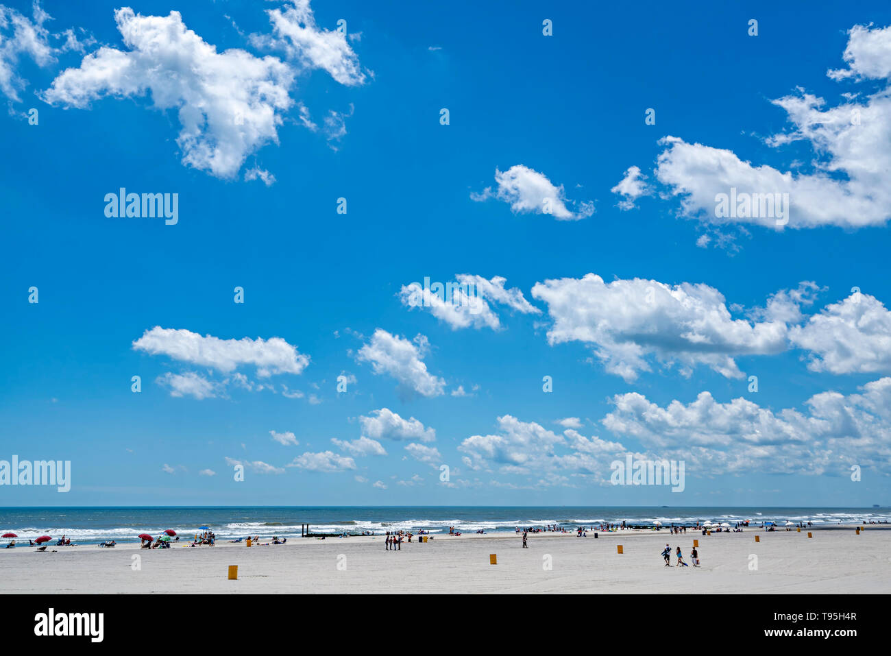 People On The Beach Stock Photo - Alamy