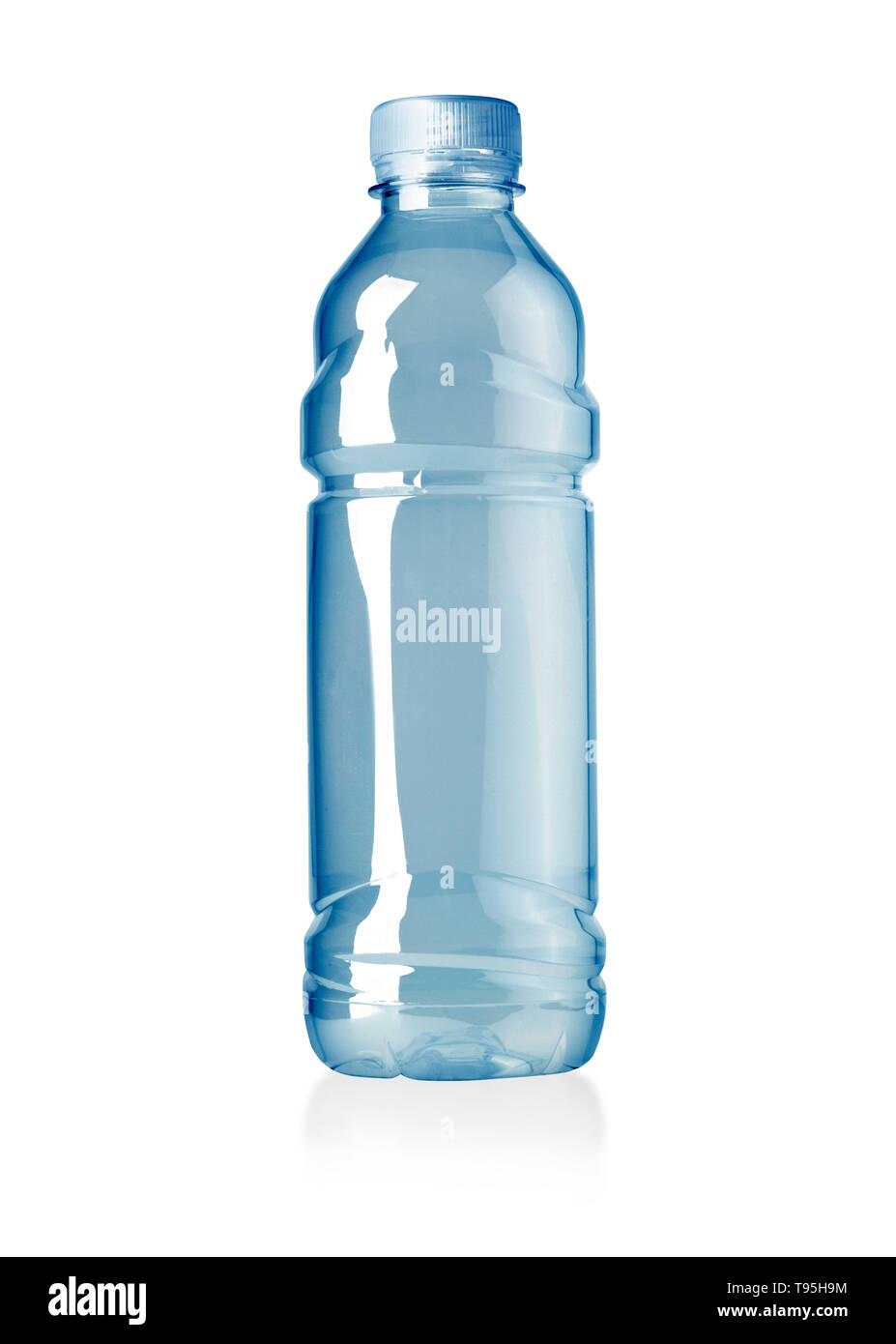 water bottle isolated on white background with clipping path Stock ...