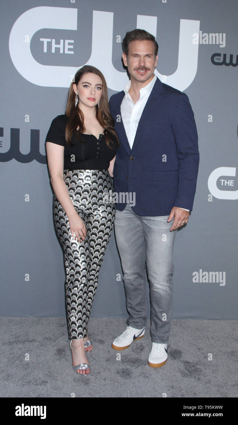 New York, USA. 16th May 2019. Danielle Rose Russell, Matthew Davis attend  2019 The CW Upfront New York City Center in New York New York, USA. 16th  May 2019. Credit:RW/MediaPunch Credit: MediaPunch