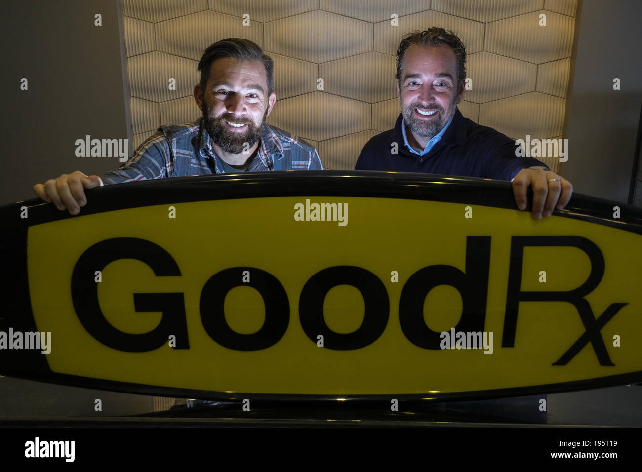 Los Angeles, California, USA. 30th Apr, 2019. Doug Hirsch, left, co