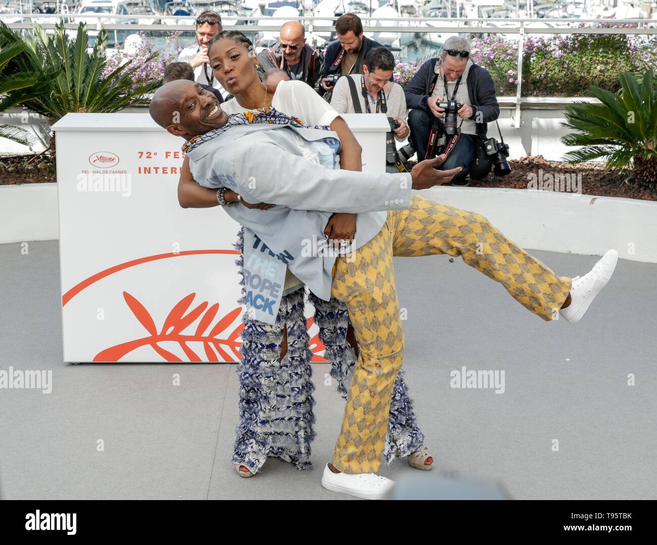 Yolanda Ross, Rob Morgan,2019 Cannes Stock Photo