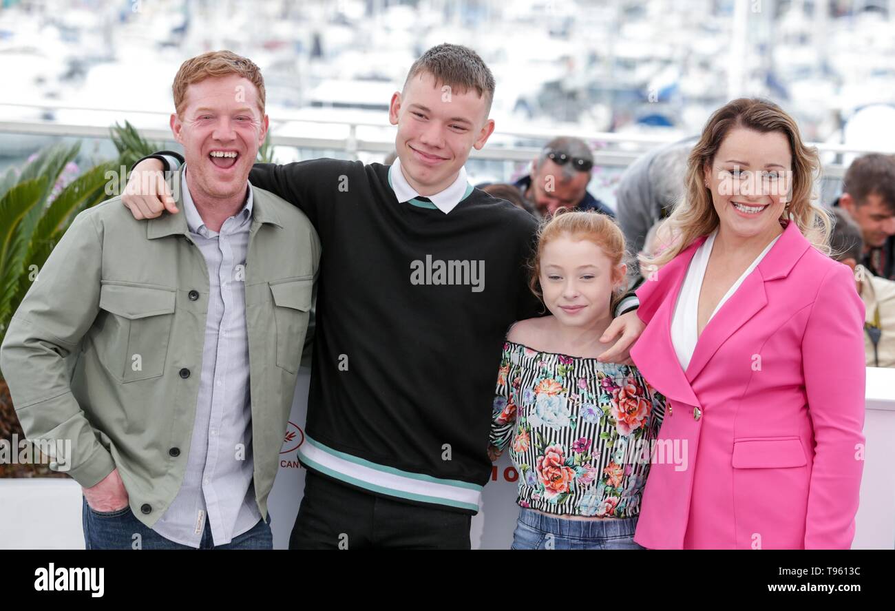 Kris Hitchen, Rhys Stone, Katie Proctor, Debbie Honeywood,,2019 Cannes Stock Photo