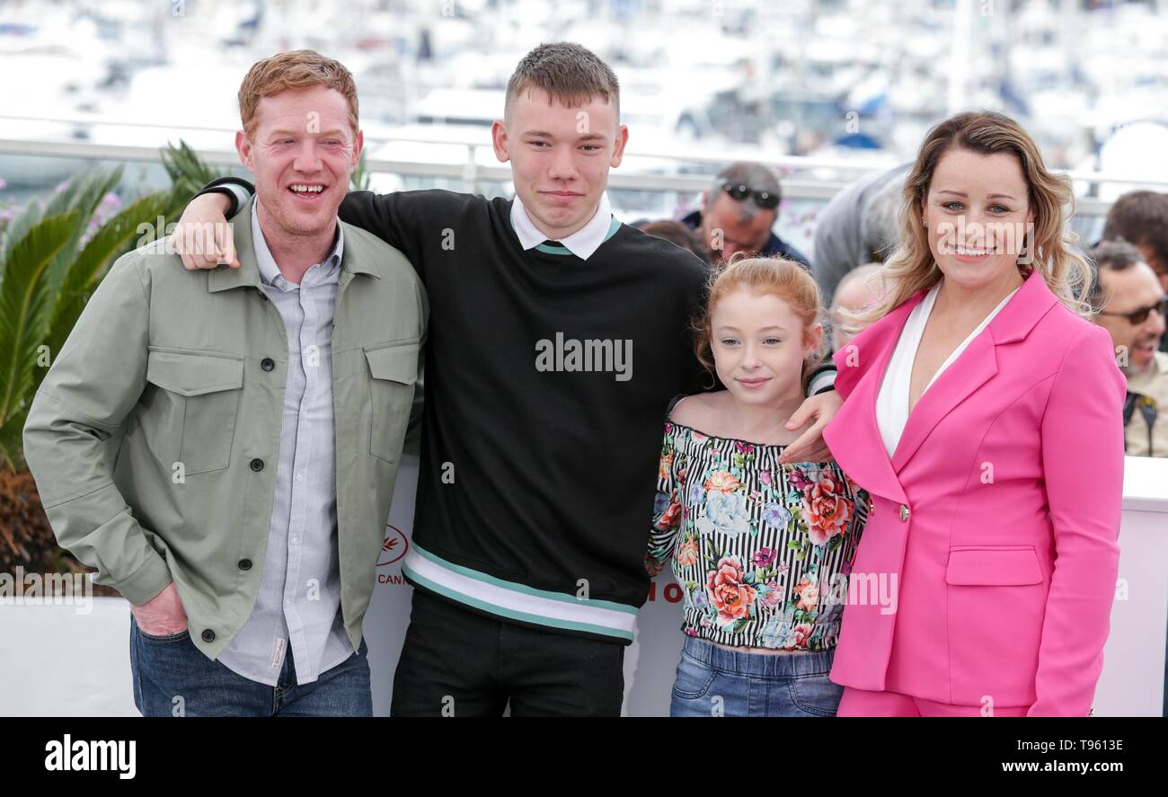 Kris Hitchen, Rhys Stone, Katie Proctor, Debbie Honeywood,,2019 Cannes Stock Photo