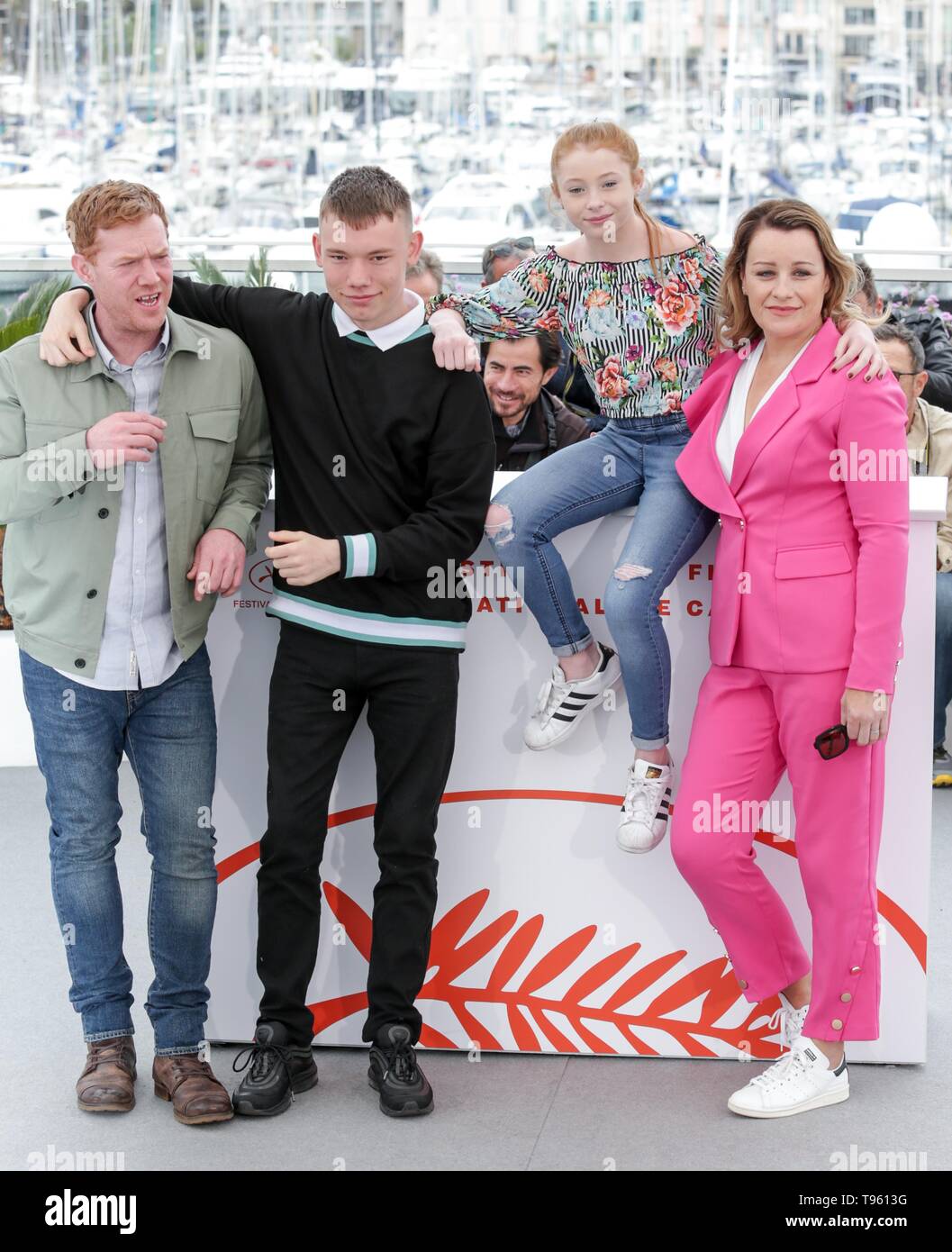 Kris Hitchen, Rhys Stone, Katie Proctor, Debbie Honeywood,2019 Cannes Stock Photo