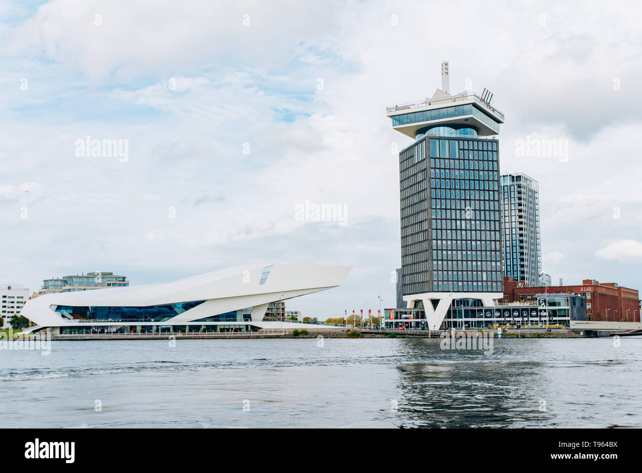 The A'dam Tower - a high building in Amsterdam with swing standing Stock  Photo - Alamy