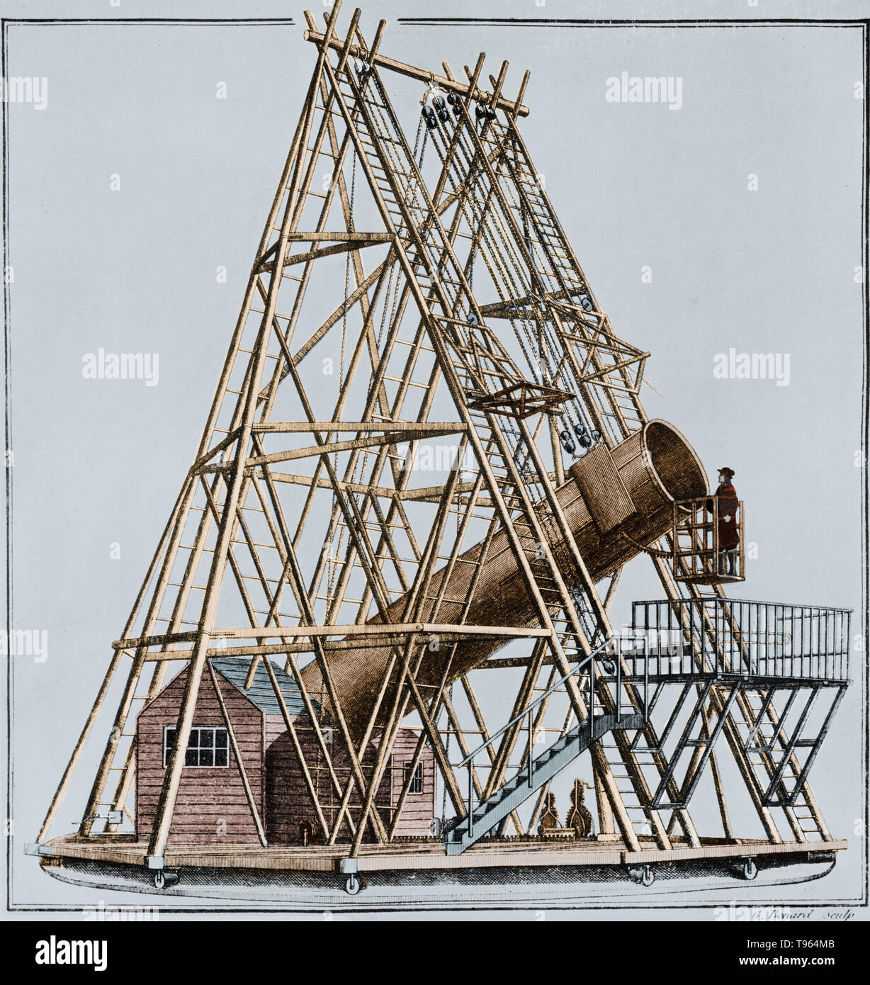 Herschels telescope hi-res stock photography and images - Alamy