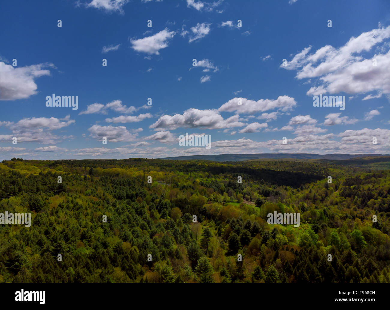 Beautiful mountains landscape in pocono hi-res stock photography and ...