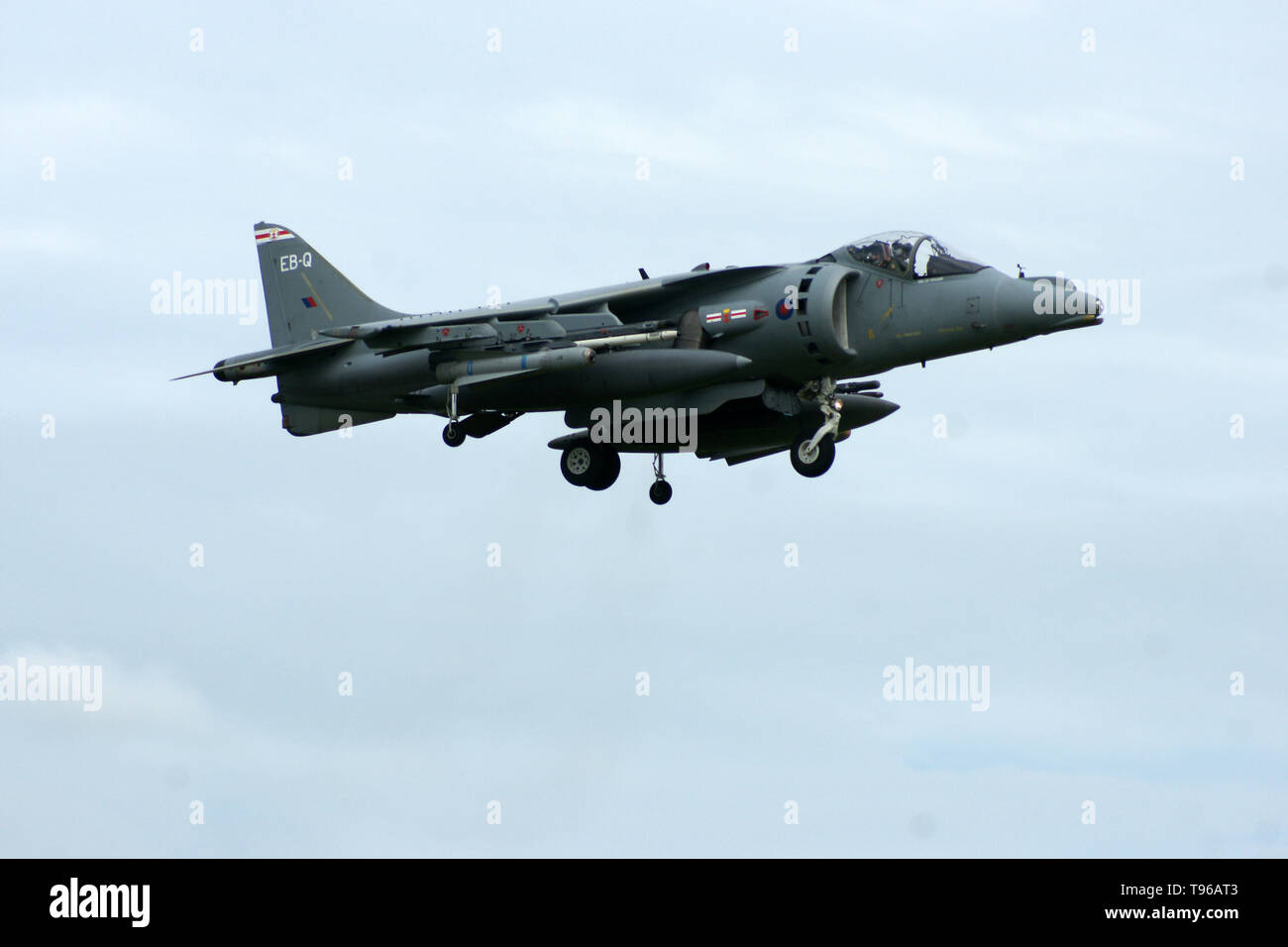 Hawker Siddeley Harrier, cold war Jump Jet, V/STOL Stock Photo
