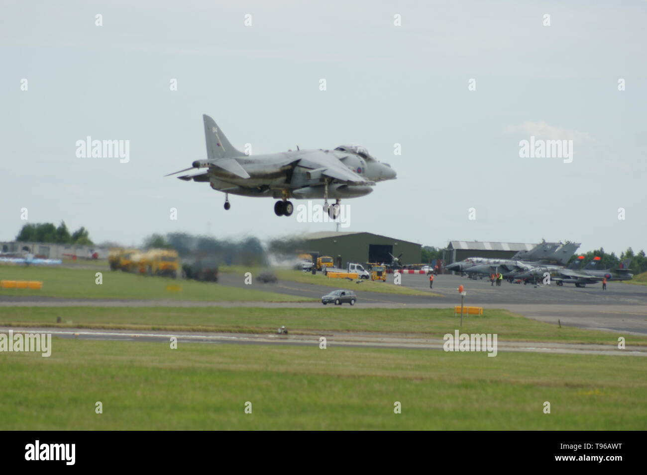 Hawker Siddeley Harrier, cold war Jump Jet, V/STOL Stock Photo