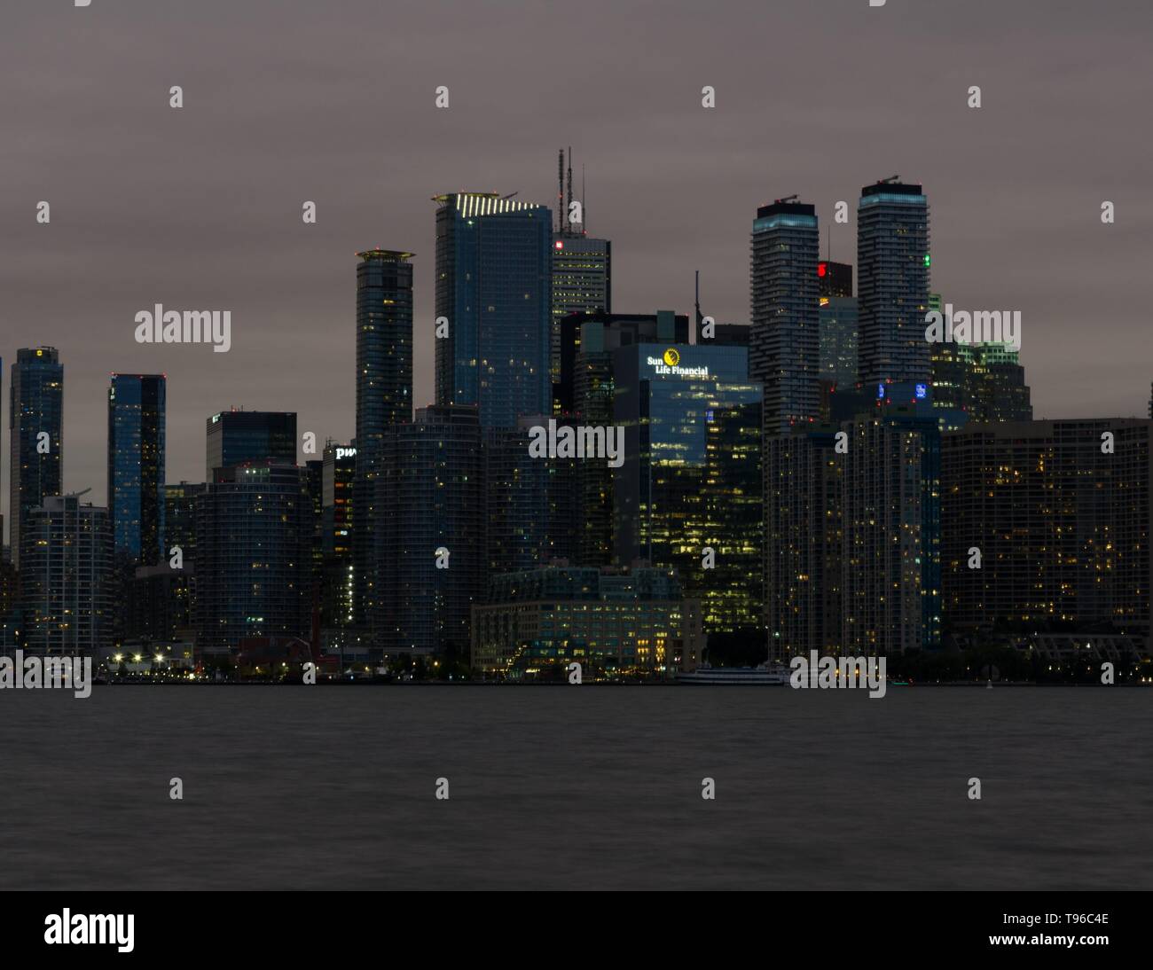 The downtown business skyline, Toronto, Canada Stock Photo - Alamy