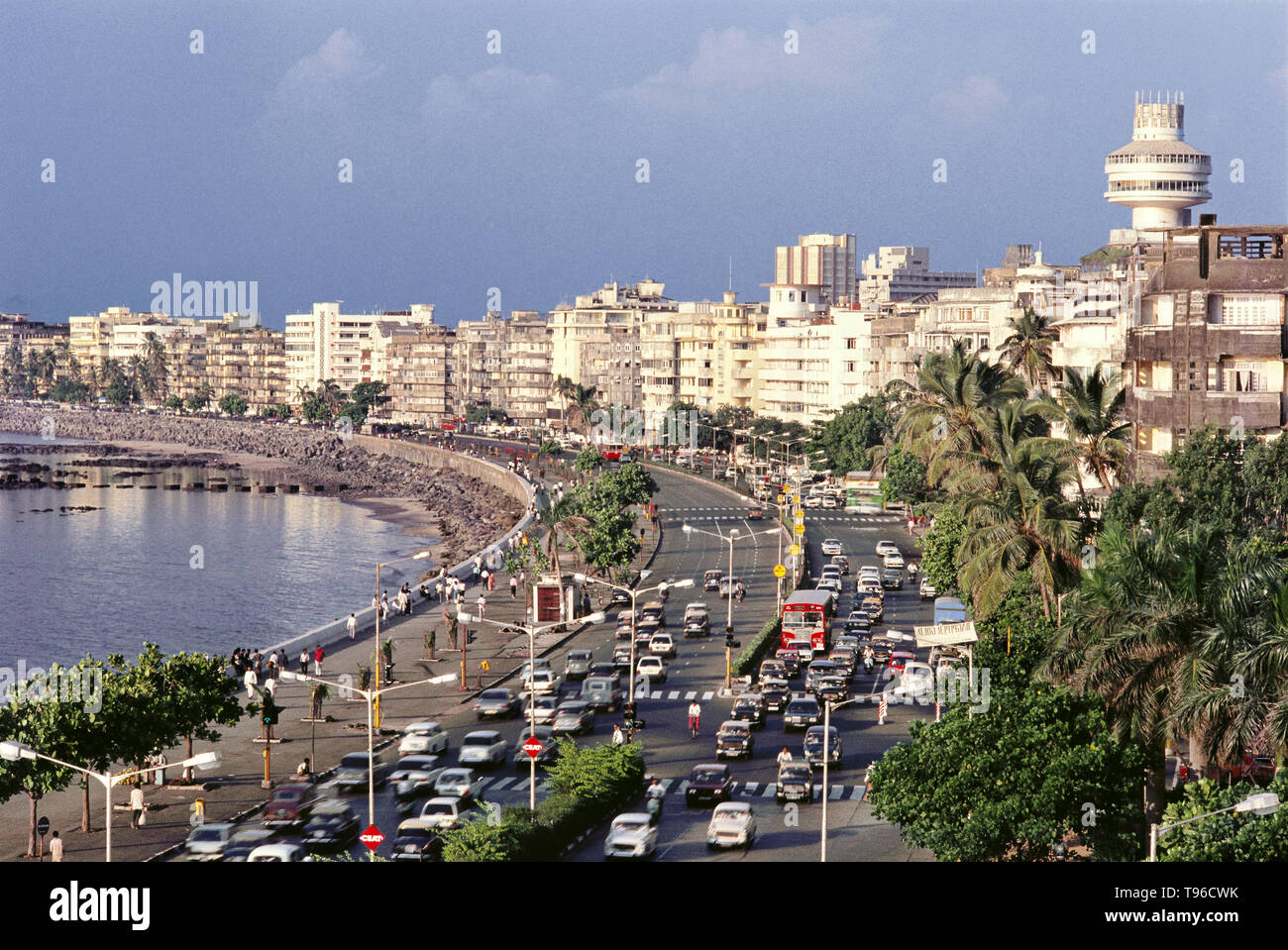 The queens necklace, mumbai, india hires stock photography and images