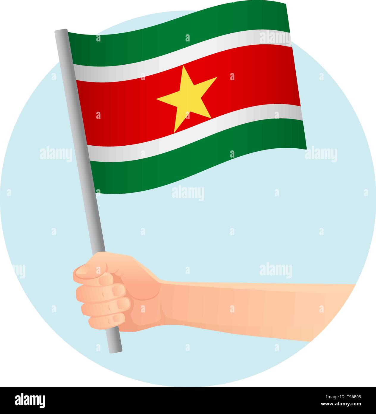 Flag of Suriname, Meaning, Colors & History