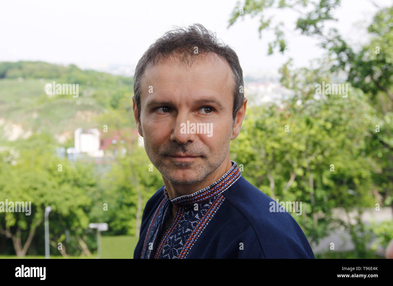 Ukrainian Singer Svyatoslav Vakarchuk Seen During The Presentation Of ukrainian-singer-svyatoslav-vakarchuk-seen-during-the-presentation-of