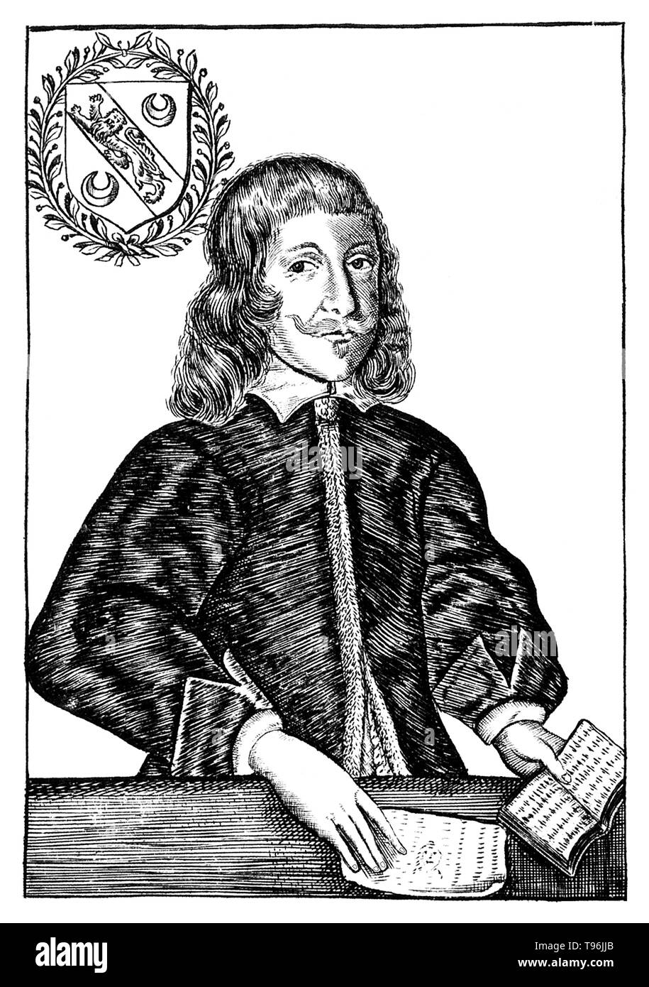 Nicholas Culpeper (October 18, 1616 - January 10, 1654) was an English botanist, herbalist, physician, and astrologer. His published books includes The English Physitian (1652), The Complete Herbal (1653), which contains a rich store of pharmaceutical and herbal knowledge, and Astrological Judgement of Diseases from the Decumbiture of the Sick (1655), which is one of the most detailed documents known on the practice of medical astrology. Stock Photo