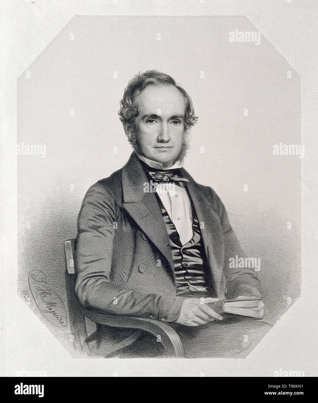 William Henry Harvey (February 5, 1811 - May 15, 1866) was an Irish botanist and phycologist. Harvey was an authority on algae and bryophytes (mosses). In 1844 Harvey became curator of the Trinity College Herbarium and in 1848 Professor of Botany of the Royal Dublin Society. In 1853 he made a 3 year voyage, visiting South Africa, Ceylon, Australia, New Zealand, Tonga, Fiji, and Chile. Stock Photo