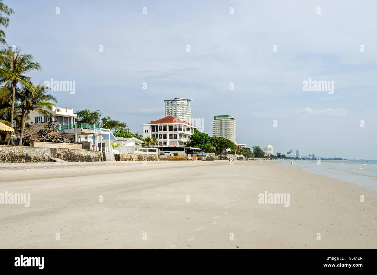 Hua Hin Thailand April 15 2018 View At Hua Hin Town A