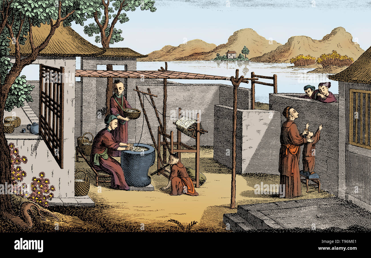 Winding the silk hires stock photography and images Alamy