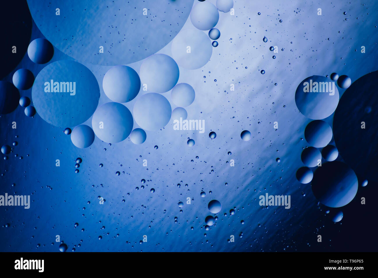 abstract deep blue background Stock Photo