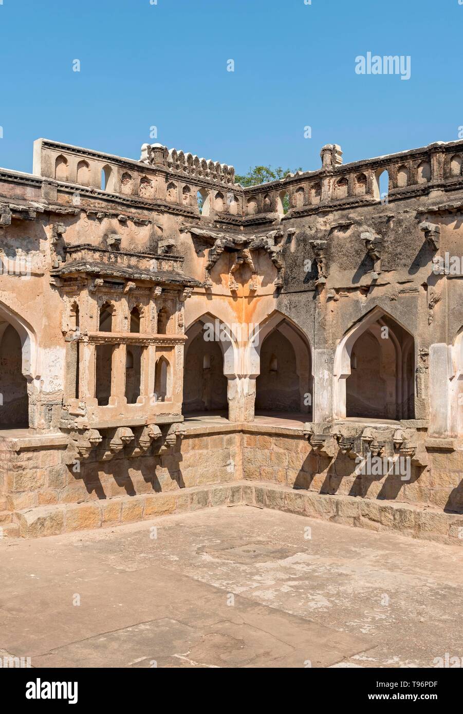 Queen's Bath, Hampi, India Stock Photo Alamy