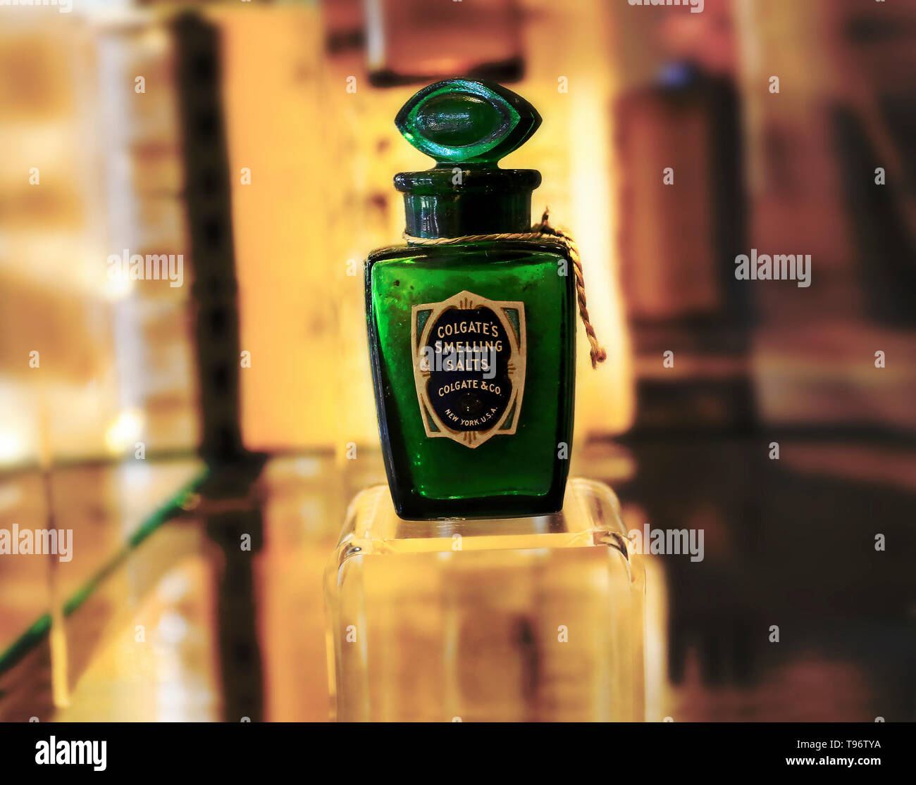 Old perfume bottle Stock Photo