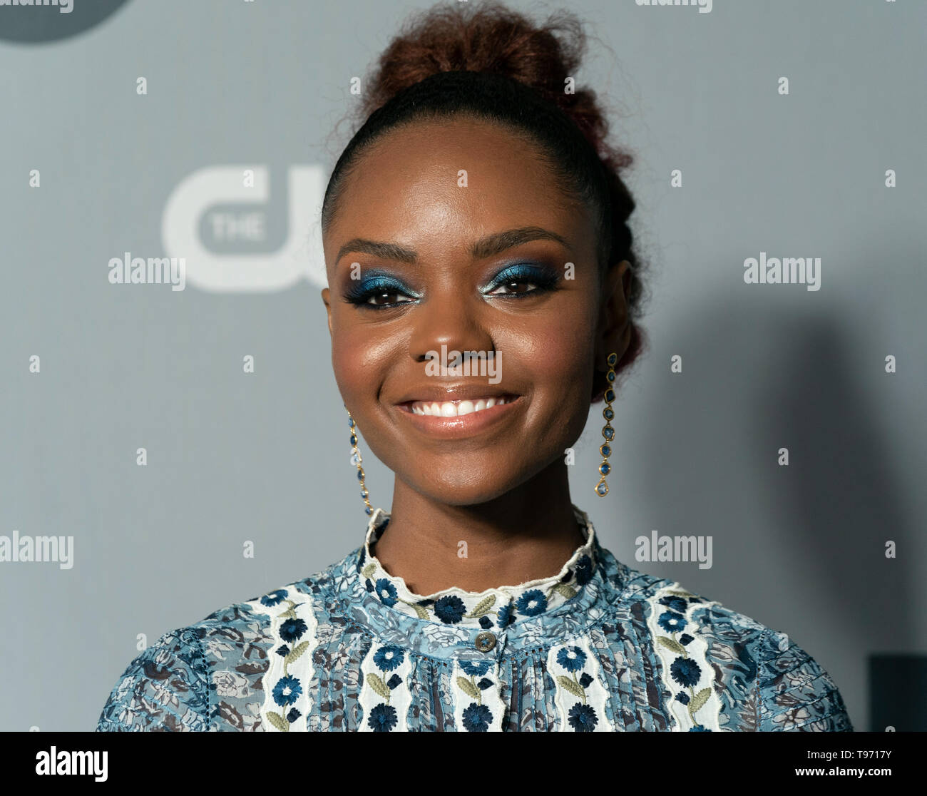 New York, NY - May 16, 2019: Ashleigh Murray attends CW Network Upfornt