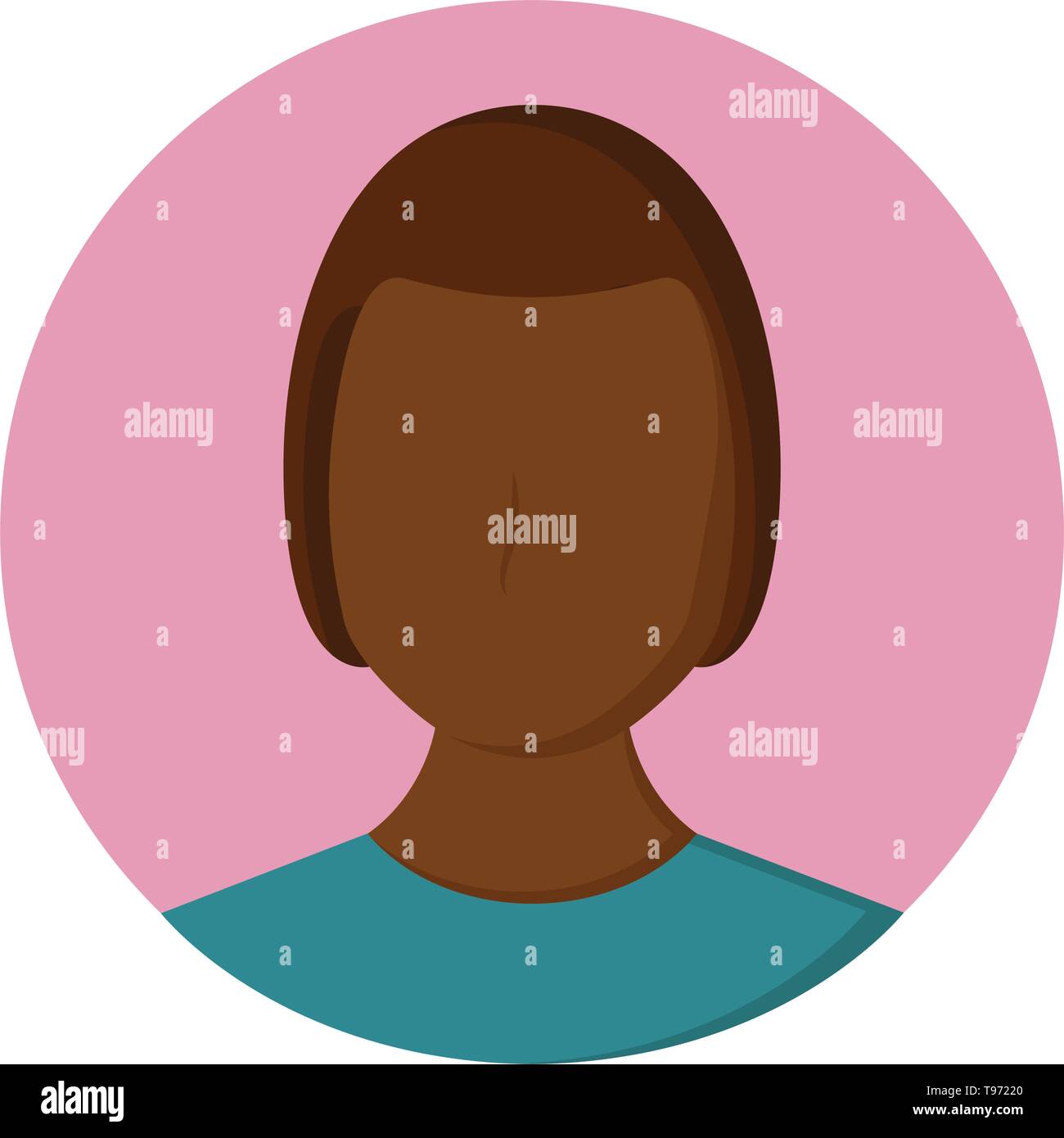 Isolated beauty avatar of a woman Stock Vector Image & Art - Alamy