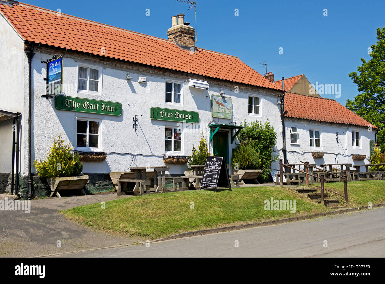 The Gait Inn in the village of Millington, East Yorkshire, England UK