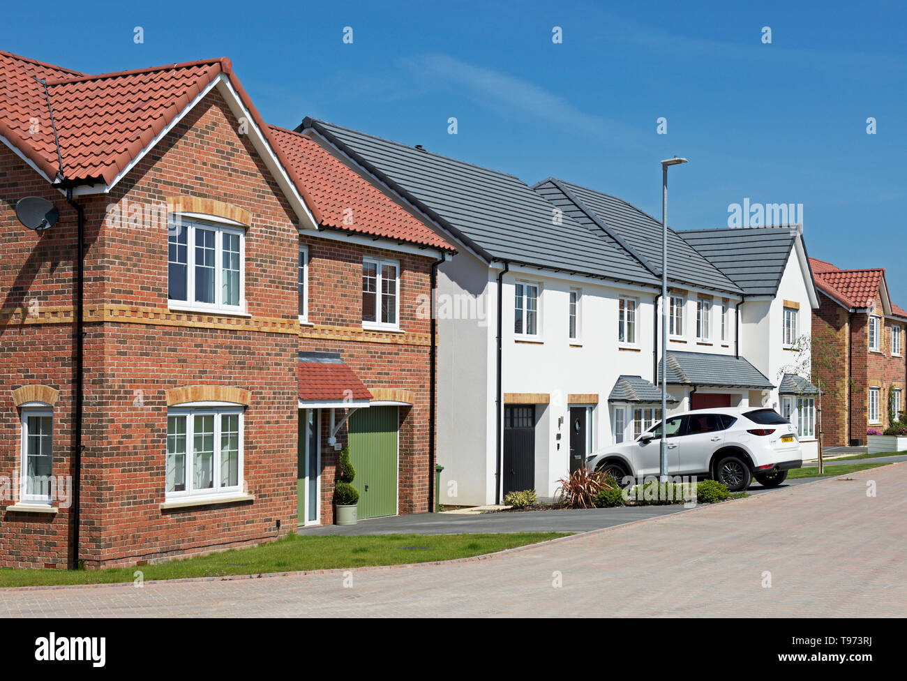 New Avant Homes housing development, Stamford Bridge, East Yorkshire
