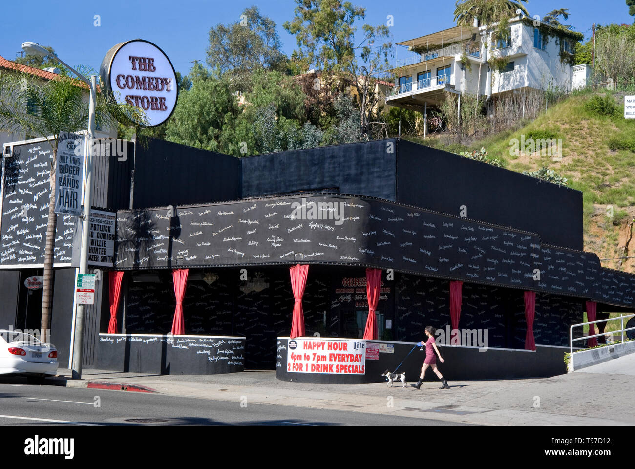The Comedy Store on the Sunset Strip in Los Angeles, CA, USA Stock Photo