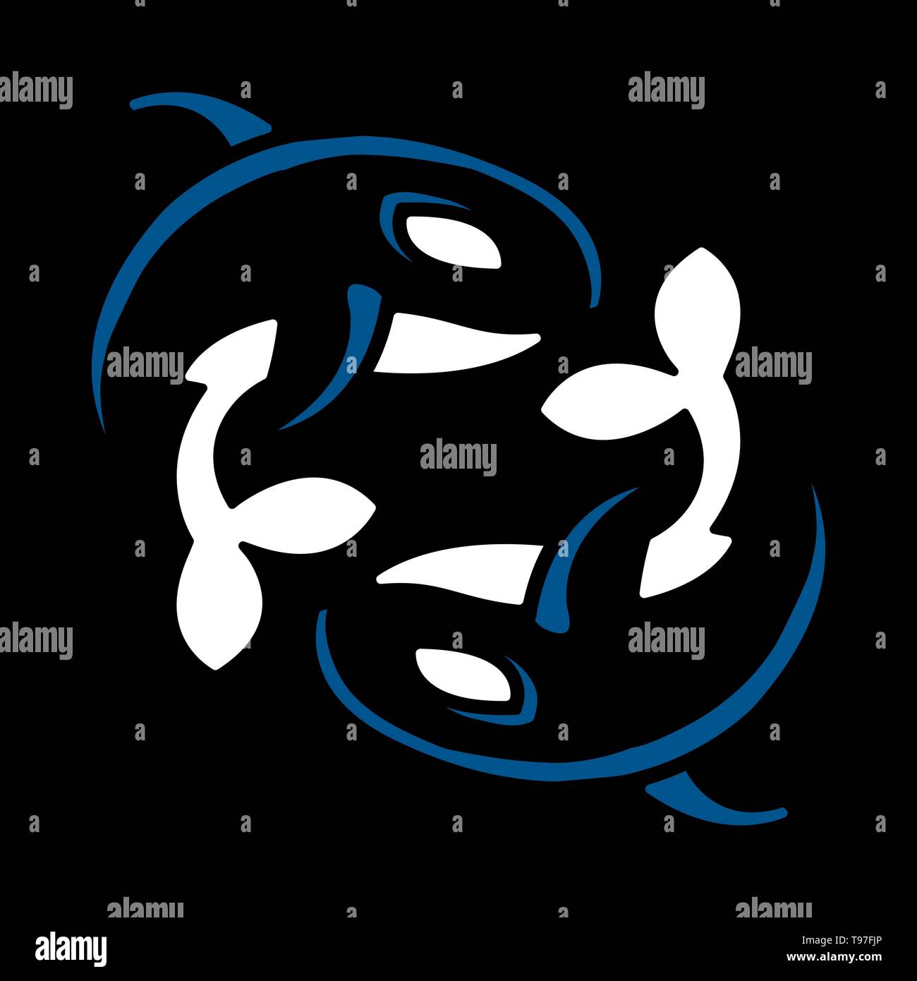 Killer Whale Orca illustration Stock Vector Image & Art - Alamy