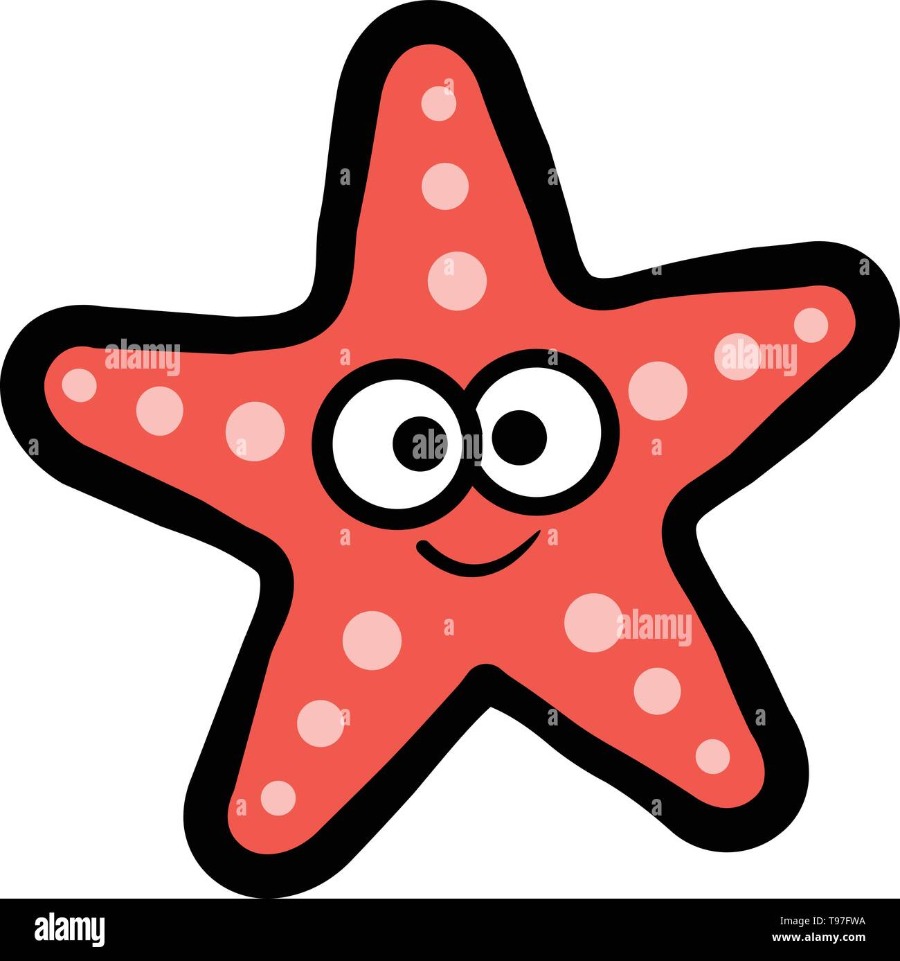 Starfish Vector Icon Stock Vector Image & Art - Alamy