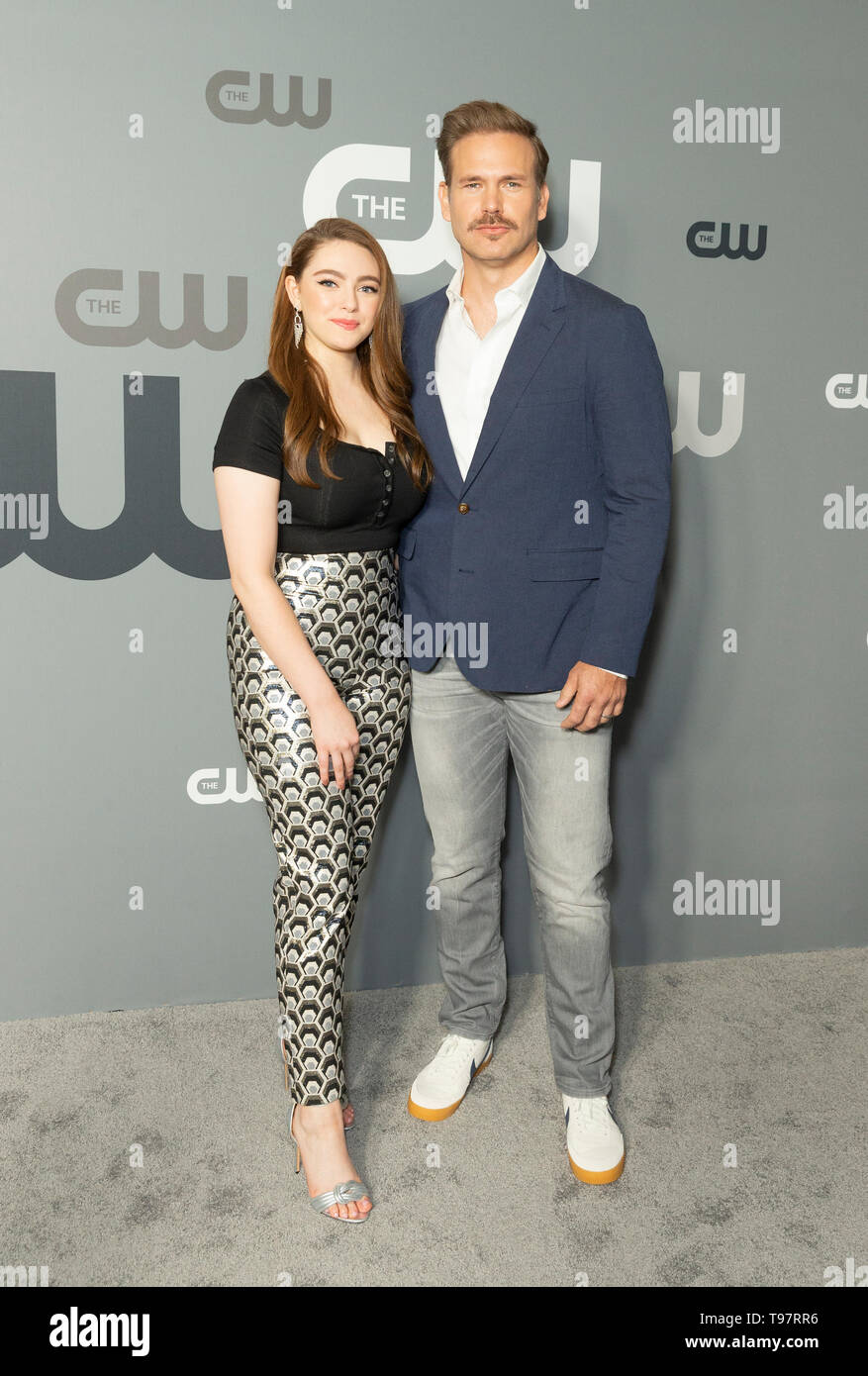 New York, NY - May 16, 2019: Danielle Rose Russell and Matthew Davis attend  CW Network Upfornt at New York City Center Stock Photo - Alamy