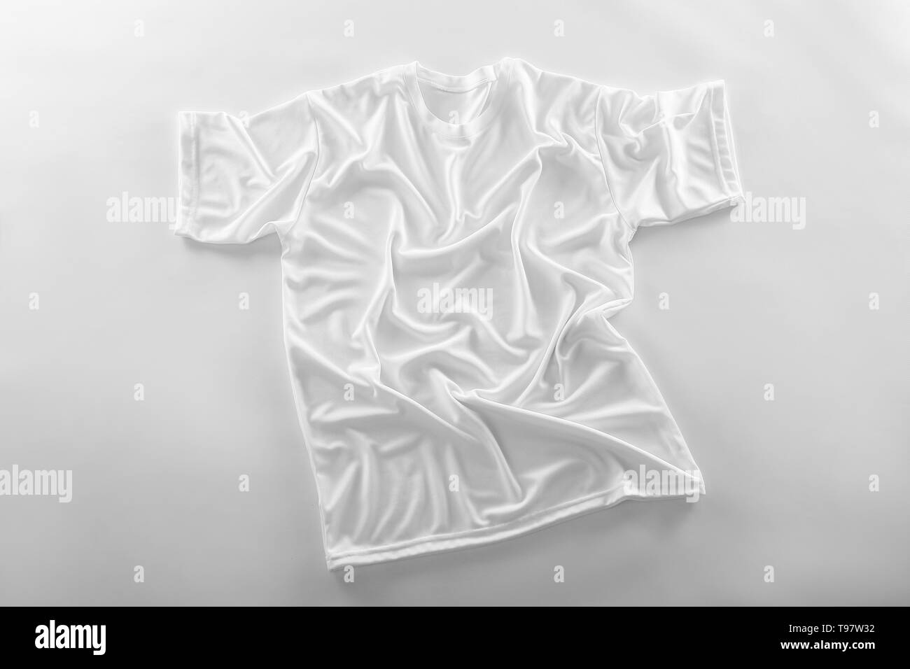 Crumpled shirt Black and White Stock Photos & Images - Alamy