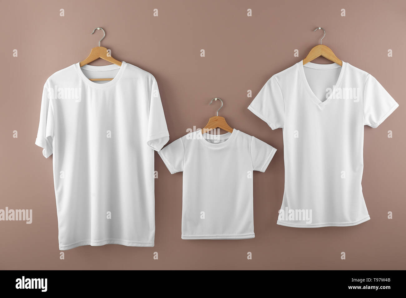 Download Shirts Hanging White Background High Resolution Stock Photography And Images Alamy