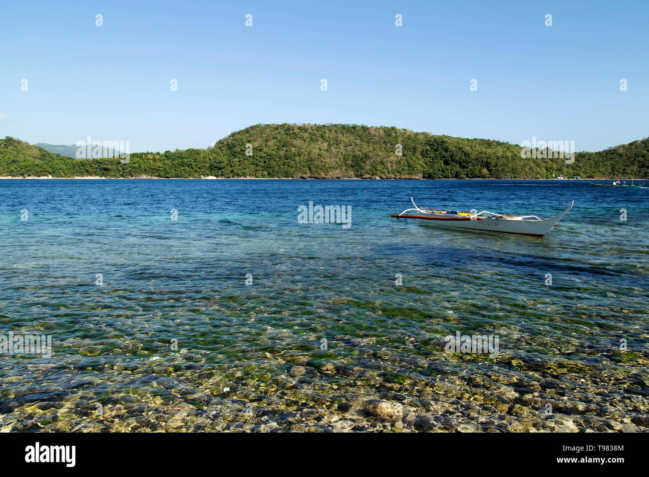 Sepoc beach, Tingloy Island, Batangas, Philippines Stock Photo
