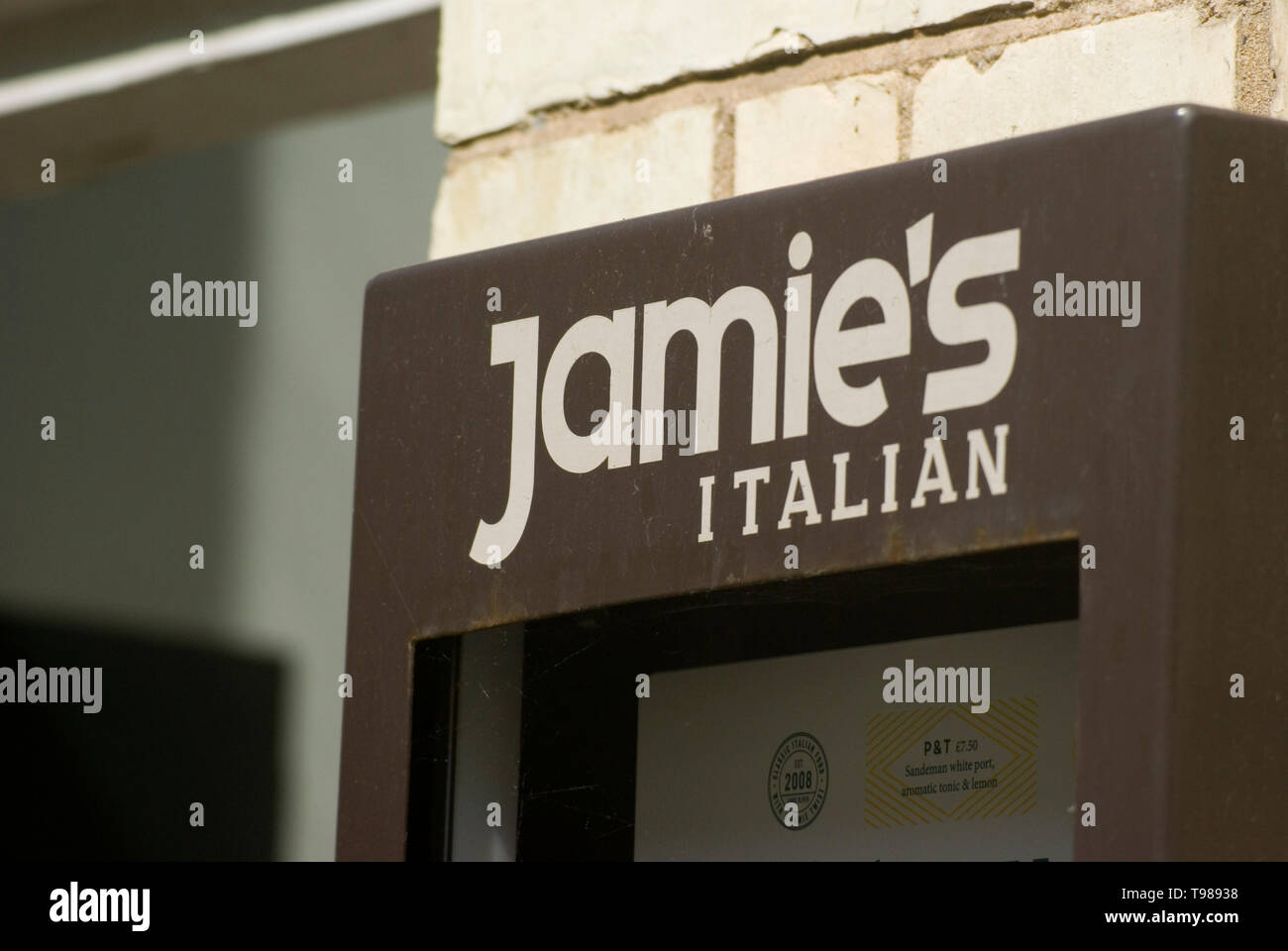 Jamie Oliver Restaurant, Cambridge Stock Photo