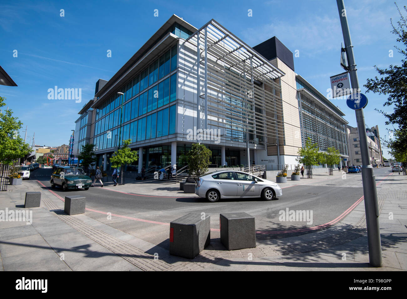 Loxley House on Station Street in Nottingham City, Nottinghamshire England UK Stock Photo
