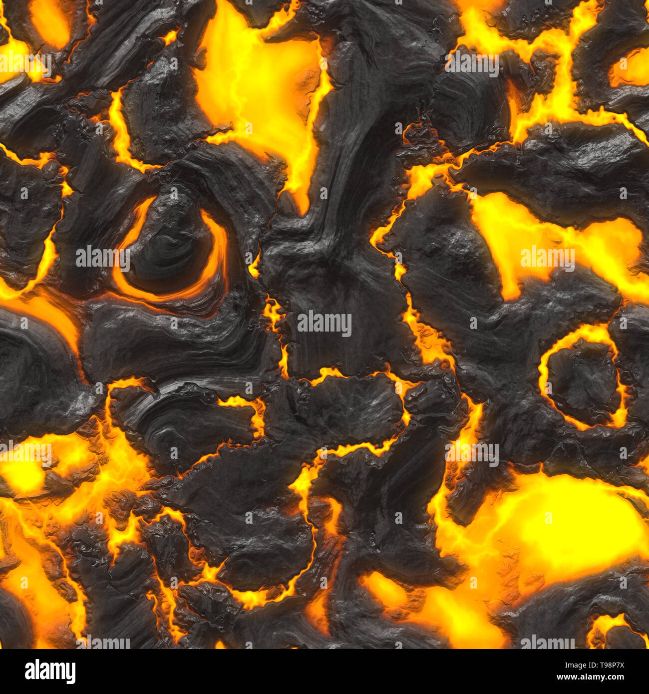 Lava Flow Seamless Texture Tile Stock Photo - Alamy