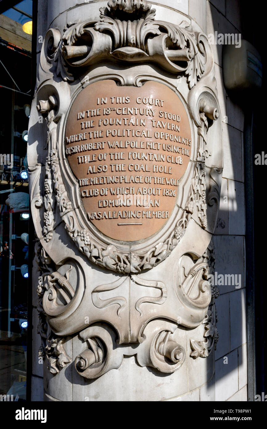 Fountain tavern the strand hires stock photography and images Alamy