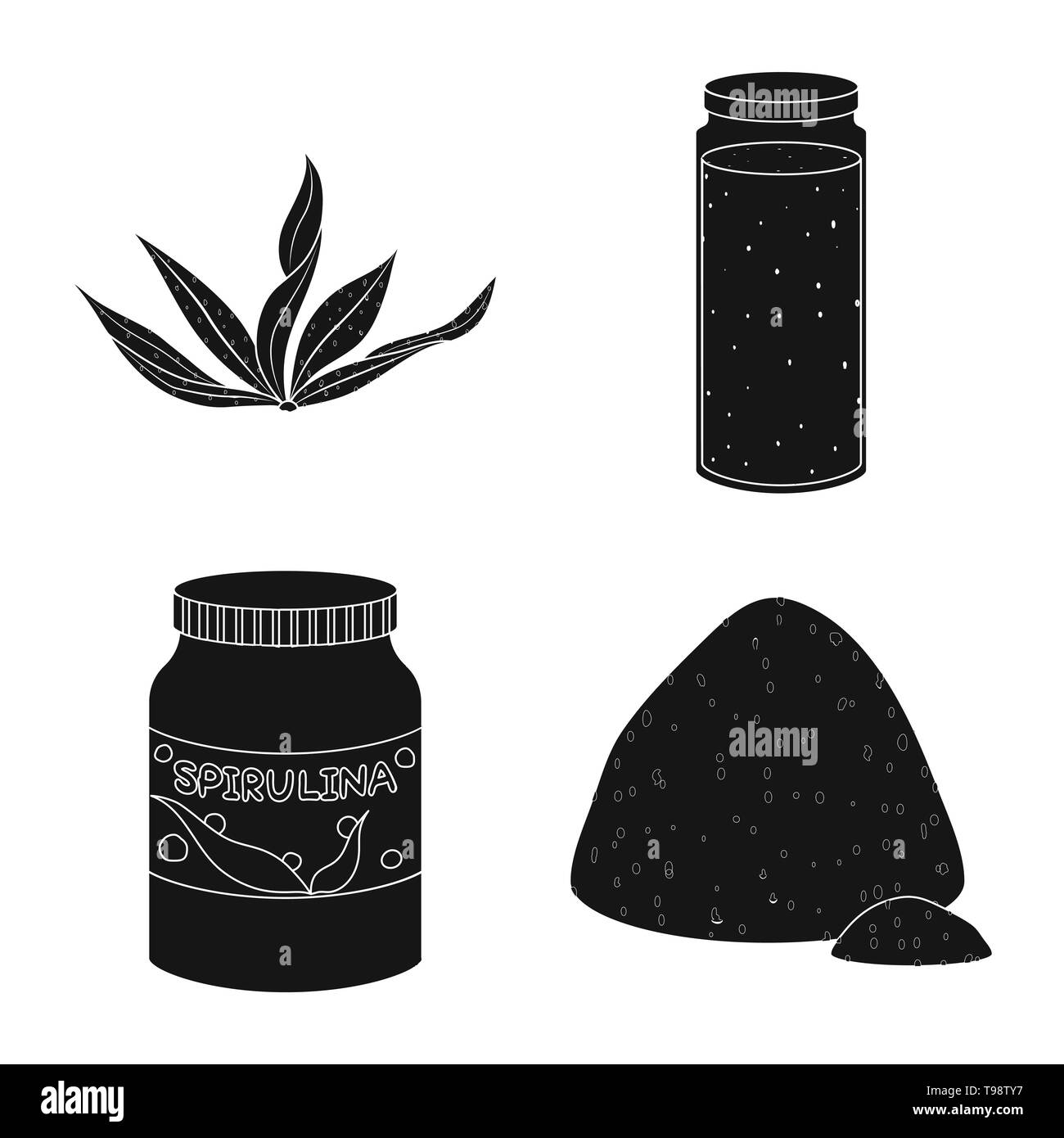 algae,smoothie,supplement,healthy,dried,organic,glass,bottle,powder ...