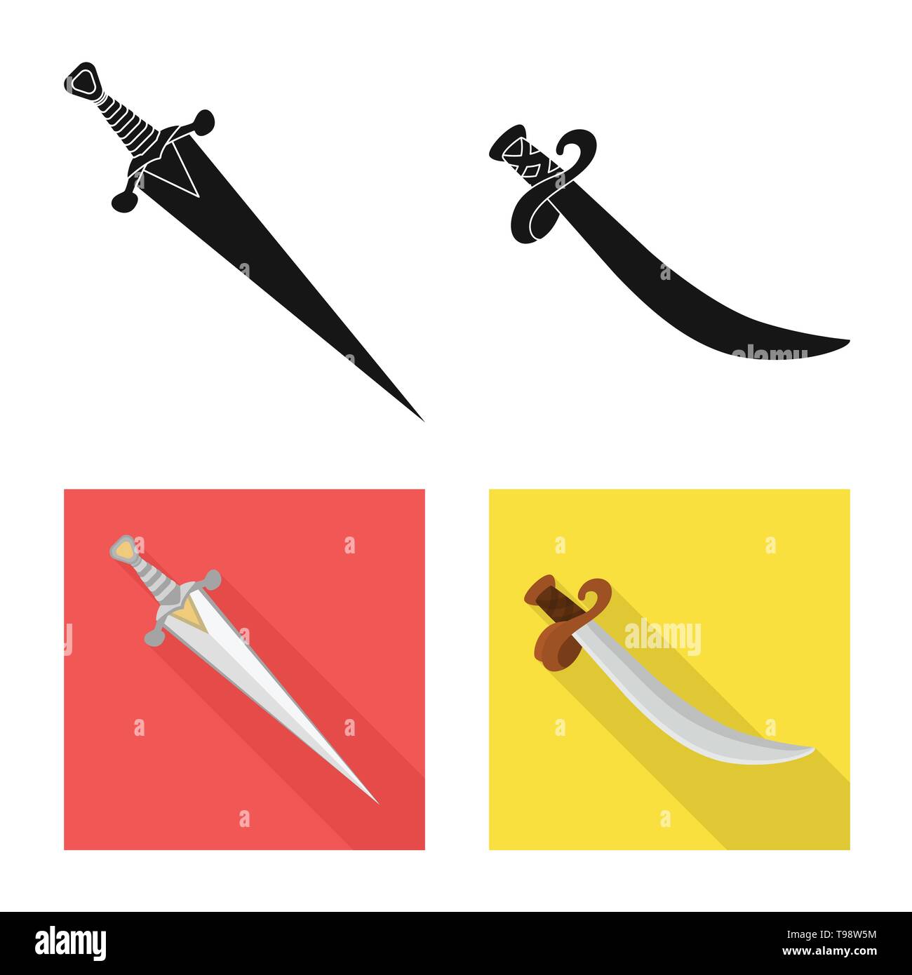 power,battle,handle,scimitar,hilt,pirate,silver,conqueror,murder,steel,gold,copper,ornament,game,armor,sharp,blade,sword,dagger,knife,weapon,saber,medieval,set,vector,icon,illustration,isolated,collection,design,element,graphic,sign, Vector Vectors , Stock Vector