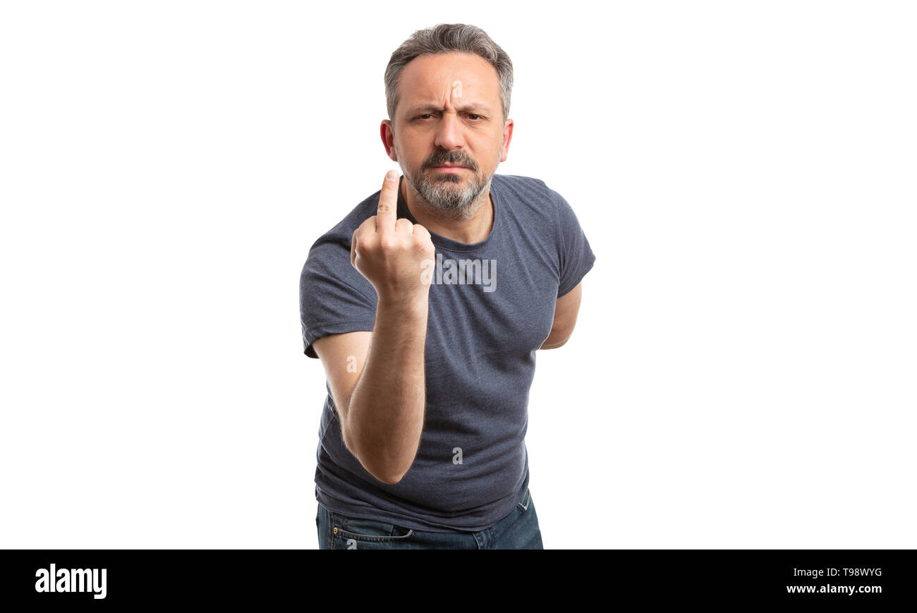 Grey hair mad hires stock photography and images Alamy