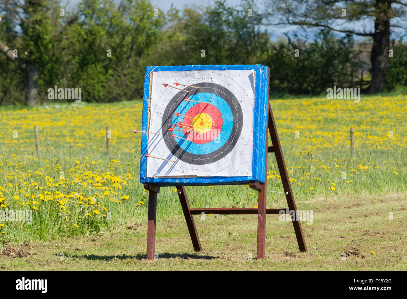 Archery Target Arrows Arrow Stock Photos & Archery Target Arrows Arrow