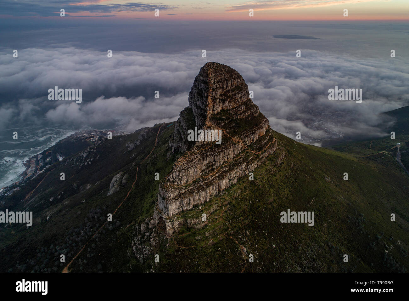 Lions Head, Cape Town, South Africa Stock Photo Alamy