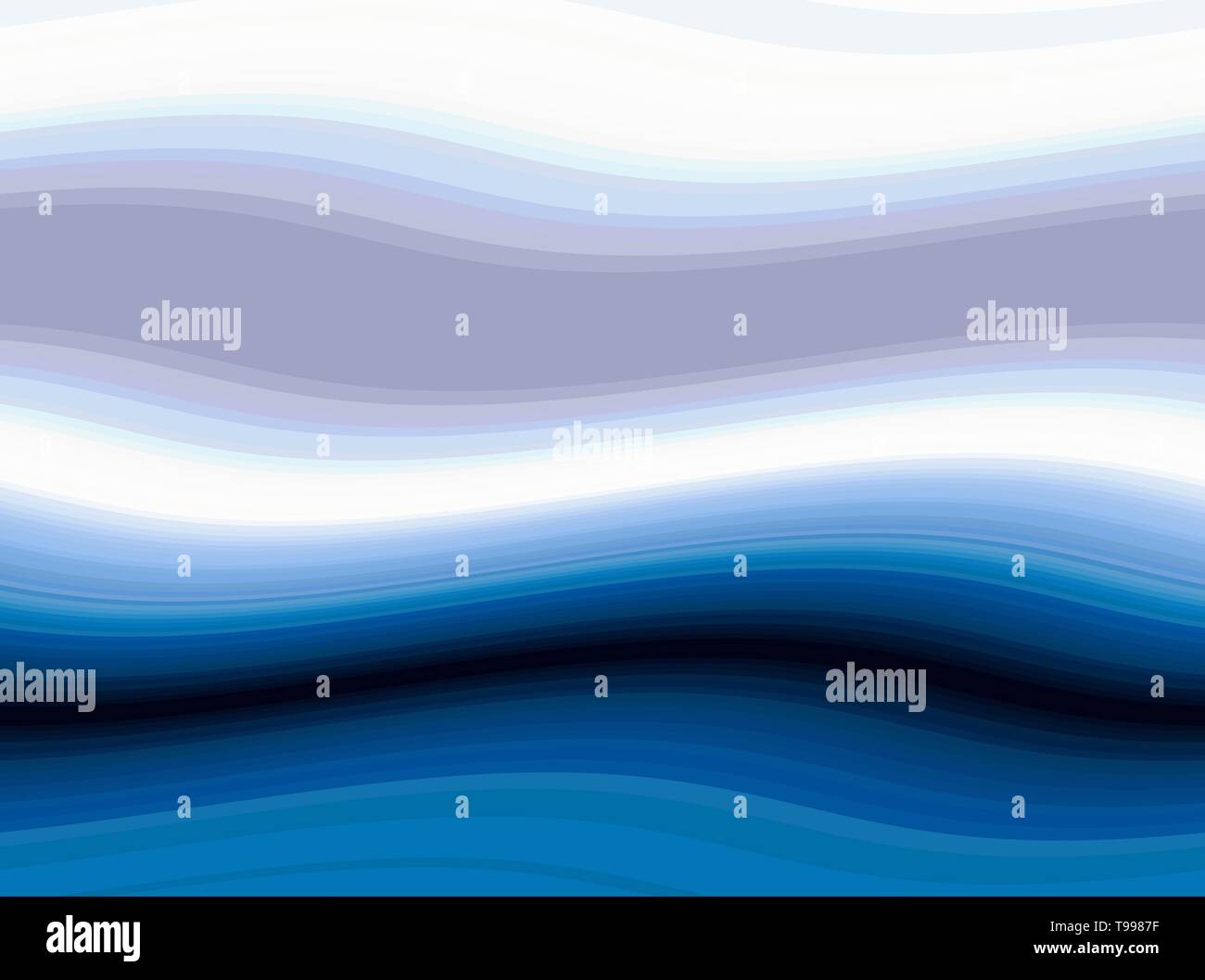 teal green, light steel blue and ghost white colored abstract waves ...