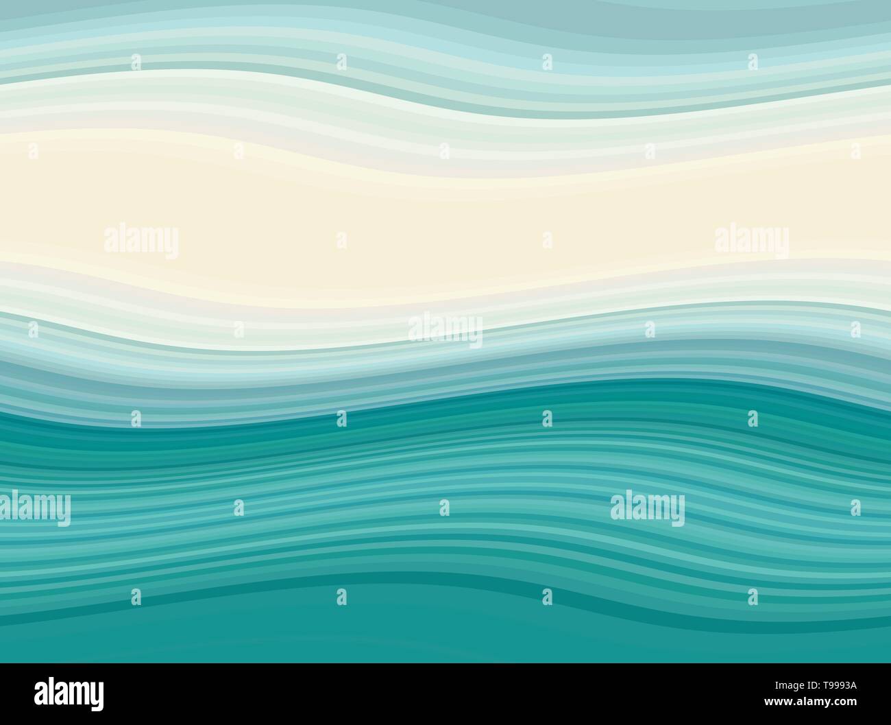 abstract waves background with light sea green, medium aqua marine and  beige color. waves can be used for wallpaper, presentation, graphic  illustratio Stock Photo - Alamy