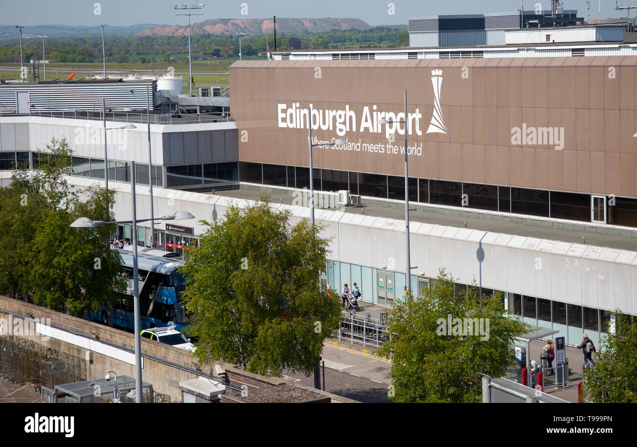 Edinburgh Airport, Scotland, UK Stock Photo
