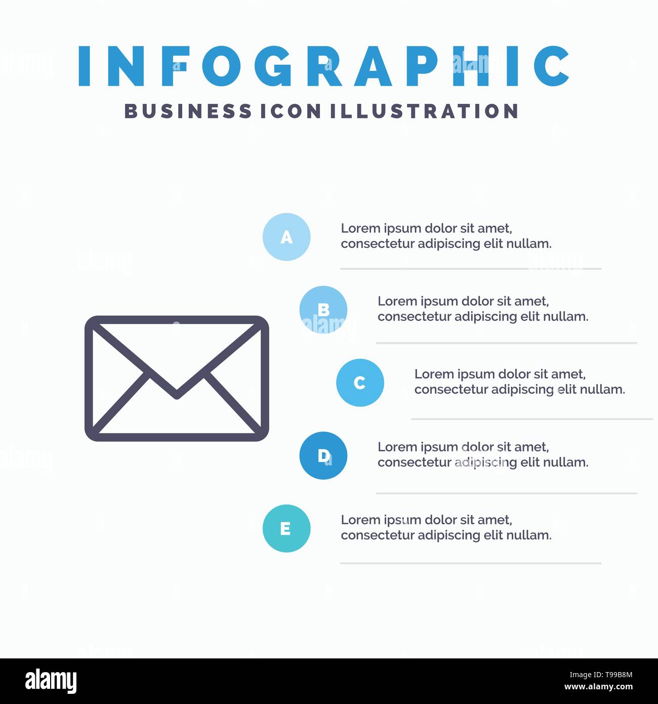 5 step infographic