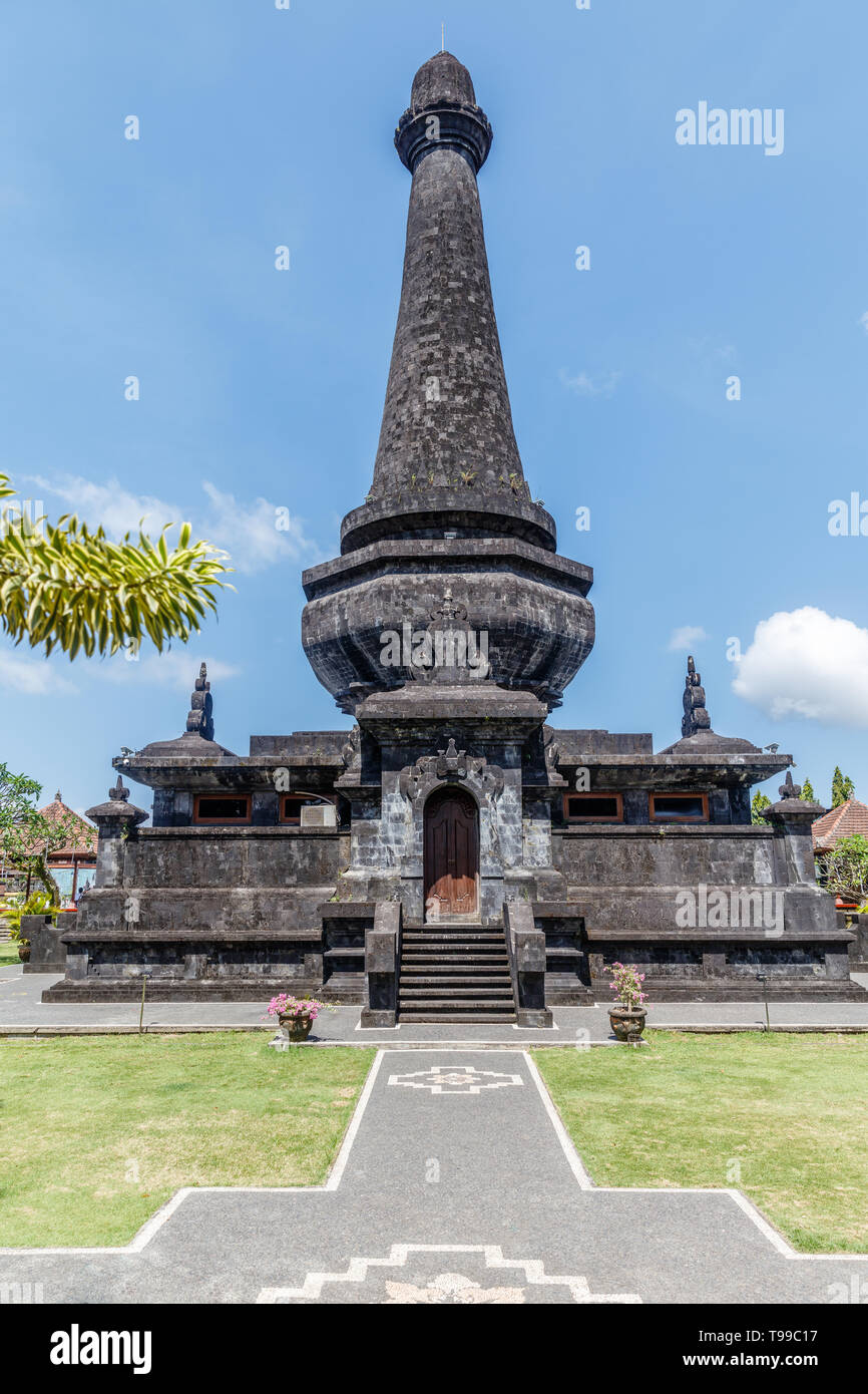 Puputan Klungkung Monument in Semarapura, Klungkung, Bali. Stock Photo